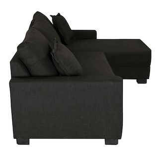 Foto 3 | Love Chaise Derecho Smoky Negro