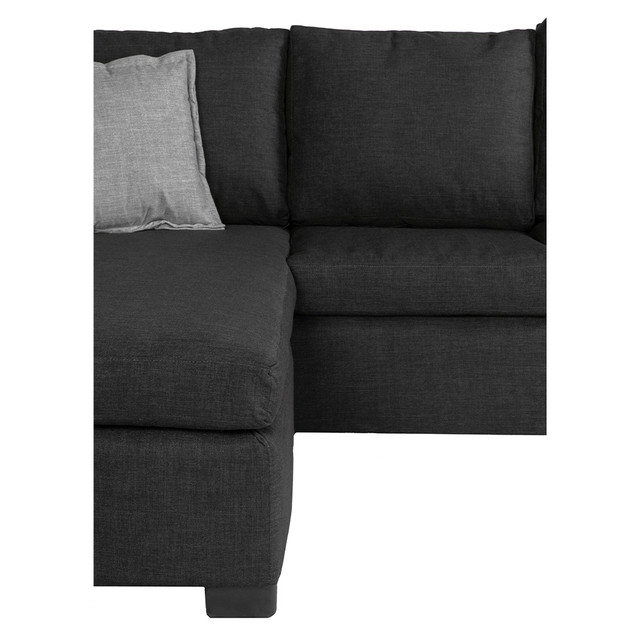 Foto 5 | Sofa-chaise Negro
