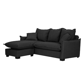 Foto 2 | Sofa-chaise Negro