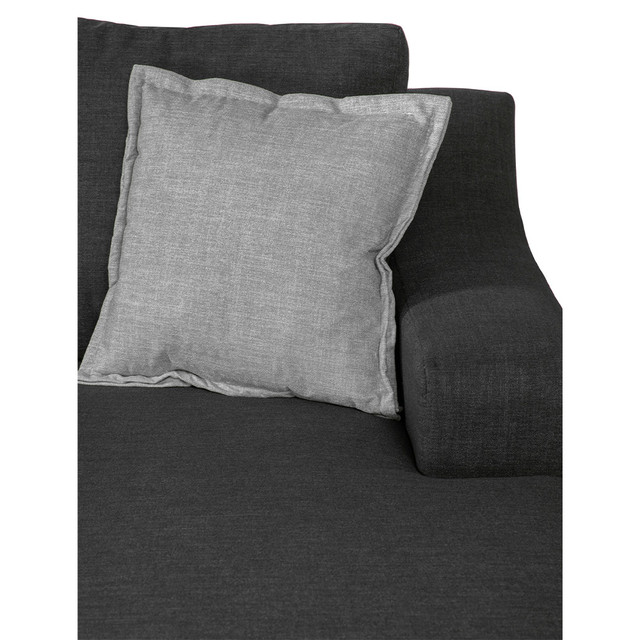 Foto 4 | Sofa-chaise Negro