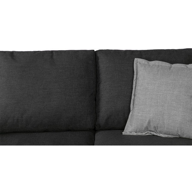 Foto 6 | Sofa-chaise Negro