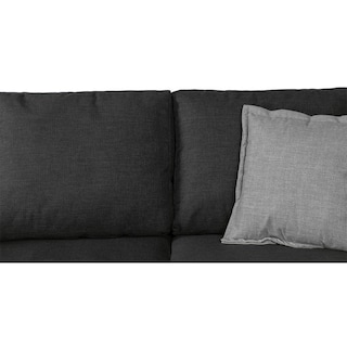 Foto 6 | Sofa-chaise Negro