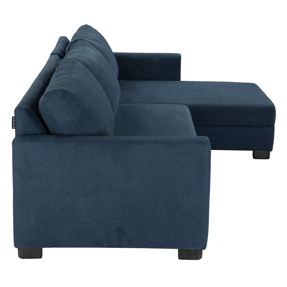 Foto 4 pulgar | Love Chaise Derecho Smoky Petit Azul