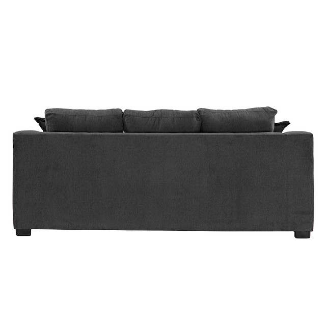 Foto 7 pulgar | Sofa-chaise Gris Oscuro