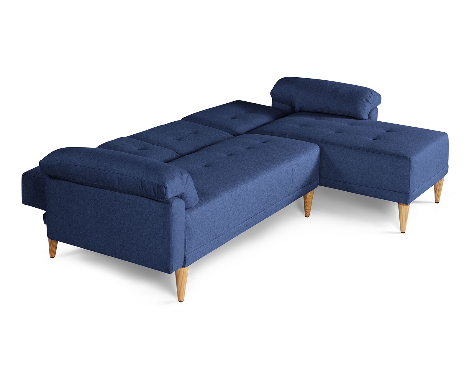 Foto 5 | Sala Modular Reversible De Lino Azul Modelo Dassia