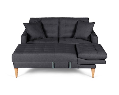 Foto 4 | Sala Modular Reversible De Lino Gris Oxford Modelo Donato
