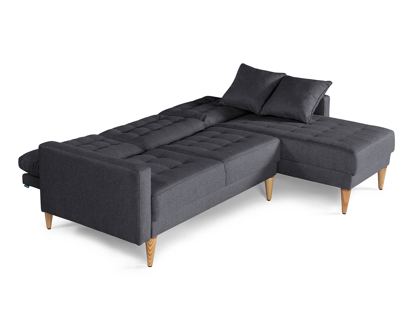 Foto 5 | Sala Modular Reversible De Lino Gris Oxford Modelo Donato