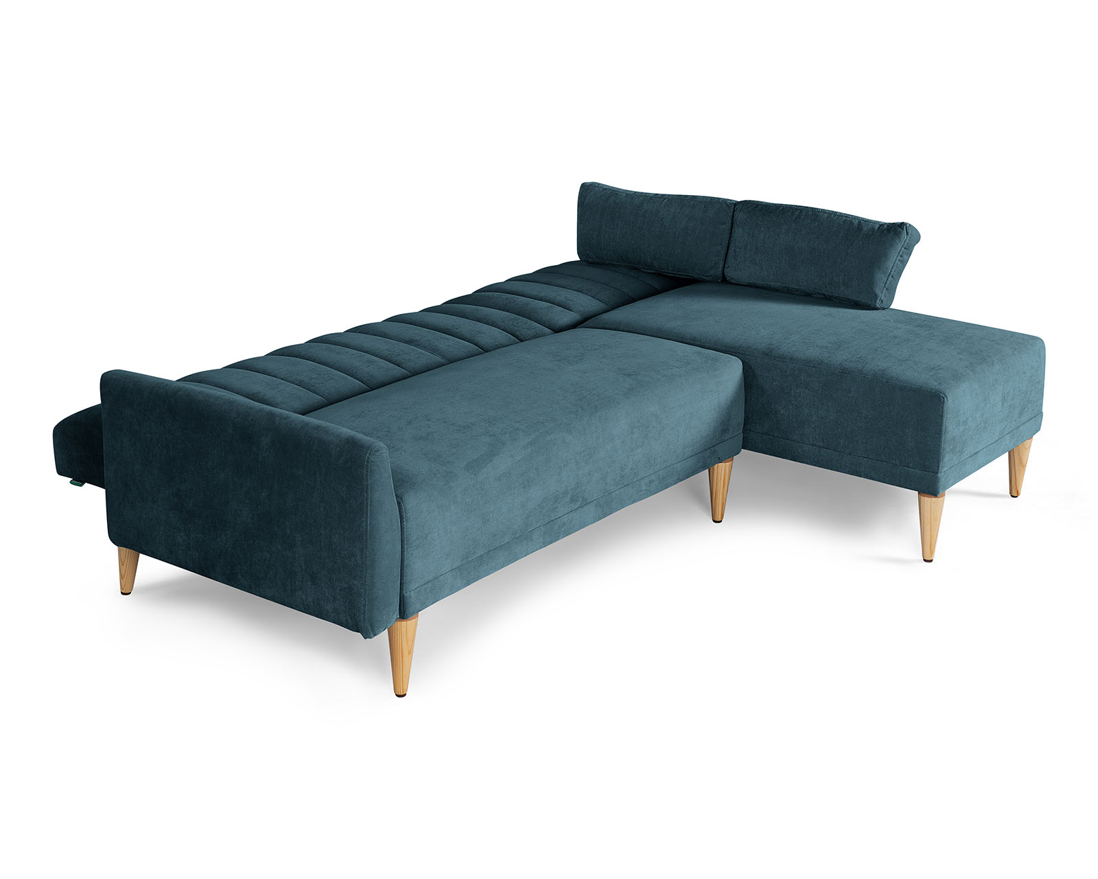 Foto 5 | Sala Modular Reversible De Velvet Olivo Modelo Acapella