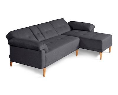 Foto 3 | Sala Modular Reversible De Lino Gris Oxford Modelo Dassia
