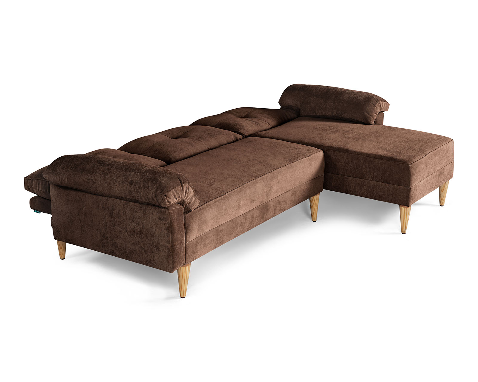 Foto 5 | Sala Modular Reversible De Velvet Chocolate Modelo Sergey