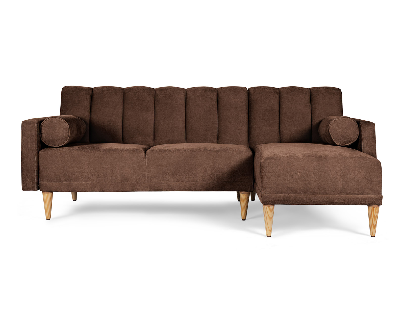 Foto 2 | Sala Modular Reversible De Velvet Chocolate Modelo Xander