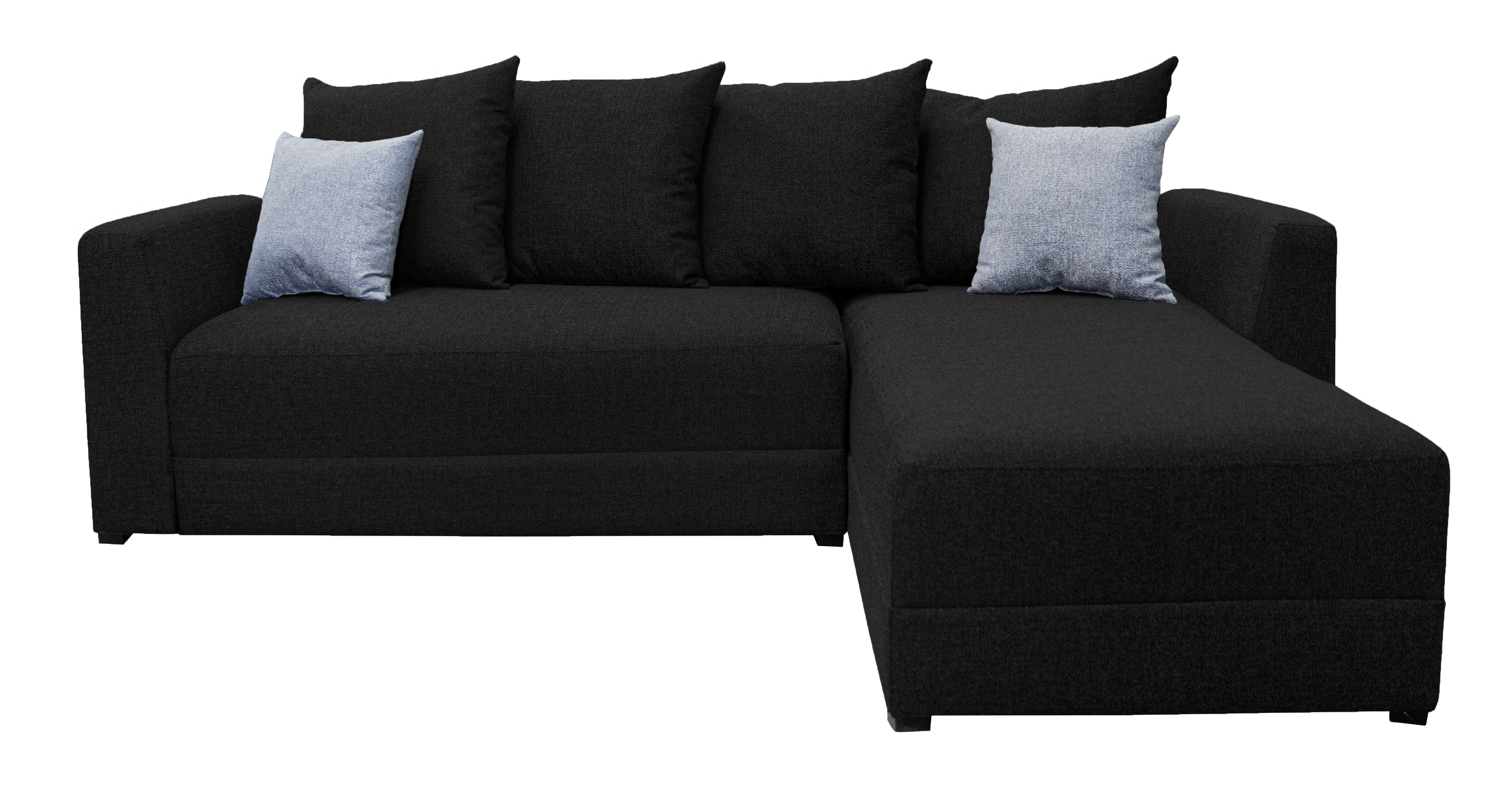 Foto 2 pulgar | Sala Esquinera Modular El Bazar Store Samso Negro 240 X 180 Cm, Tela Lino Nacional