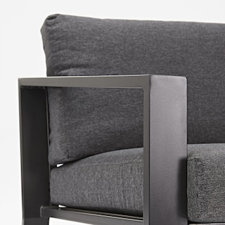 Foto 6 | Naterial Set De Sala Muebles De Jardín: Loveseat + 2 Sillones + Mesa De Centro Con Cojines Y Descansabrazos Par