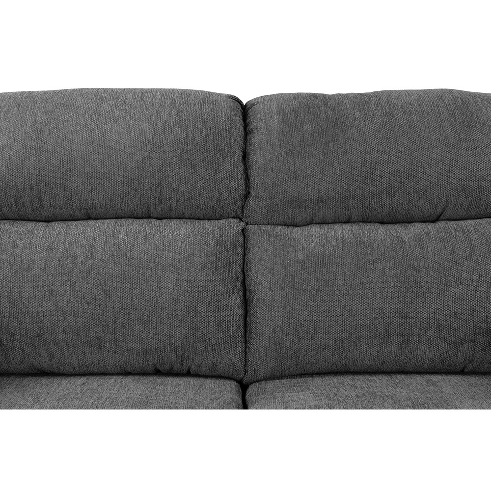 Foto 5 pulgar | Sala Trinity Kendra Color Gris Oscuro 3 Piezas ( Sofá, Love Seat Y Sillón)
