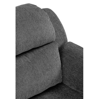 Foto 5 | Sala Trinity Kendra Color Gris Oscuro 3 Piezas ( Sofá, Love Seat Y Sillón)