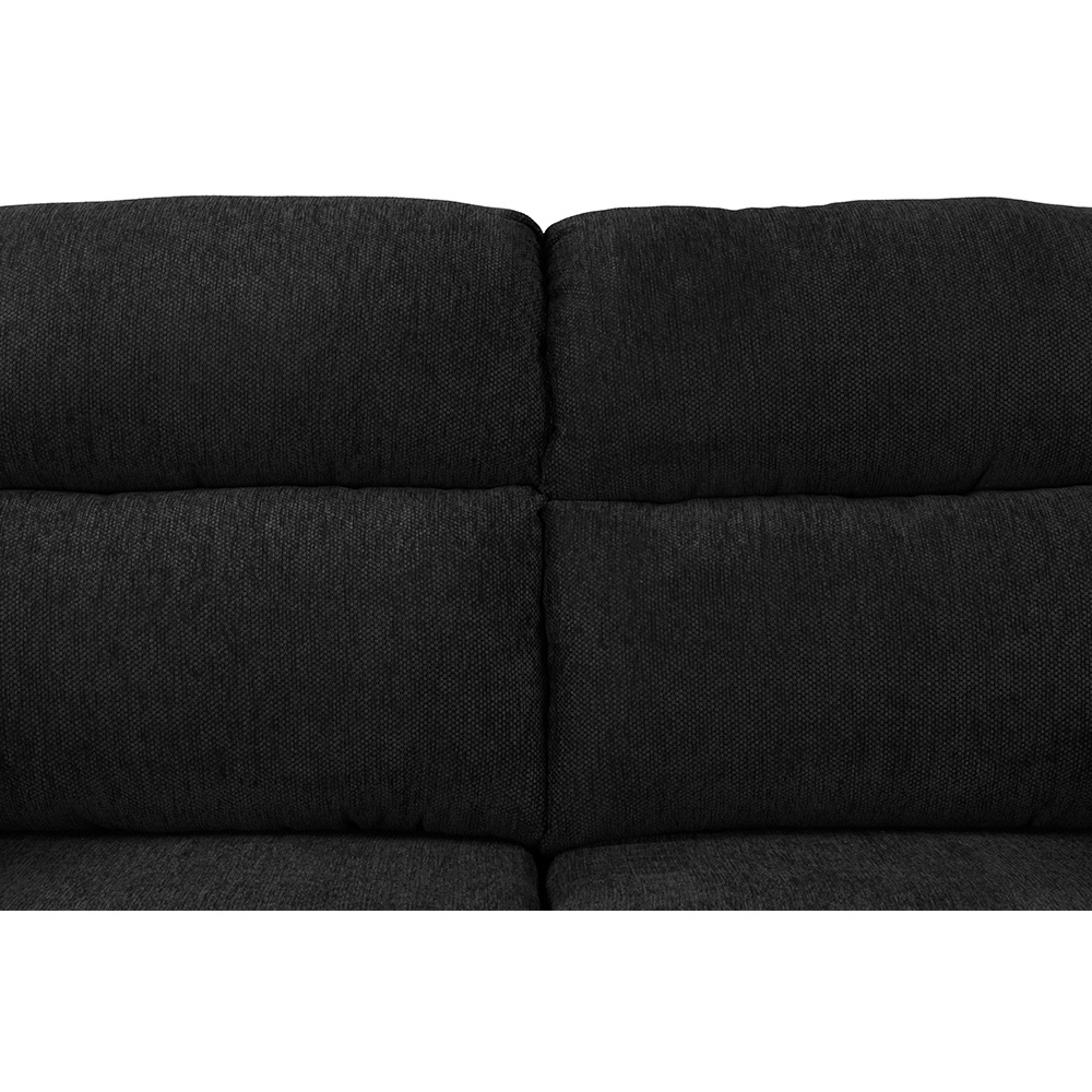 Foto 4 | Sala Trinity Kendra Color Negro 3 Piezas ( Sofá, Love Seat Y Sillón)