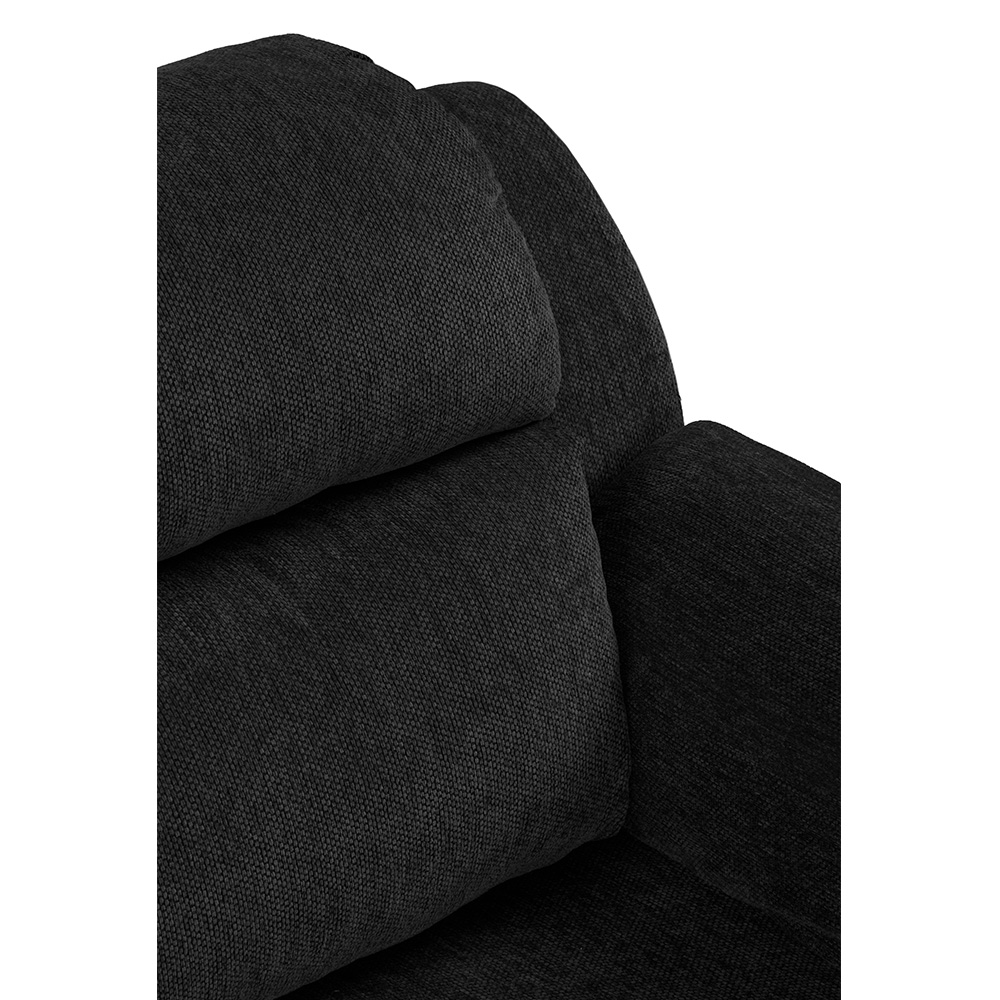 Foto 5 | Sala Trinity Kendra Color Negro 3 Piezas ( Sofá, Love Seat Y Sillón)