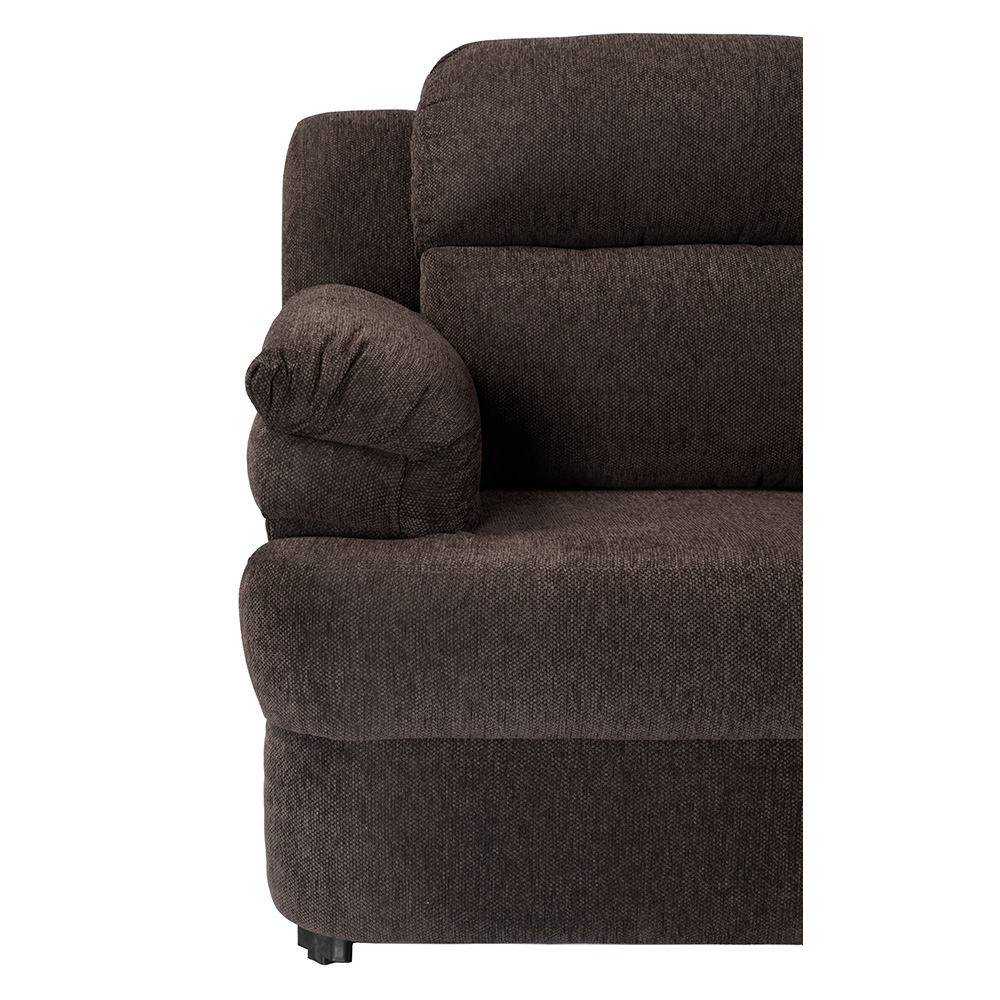 Foto 2 | Sala Trinity  Kendra Color Chocolate 3 Piezas ( Sofá, Love Seat Y Sillón)
