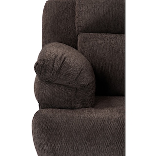 Foto 3 | Sala Trinity Kendra Color Chocolate 3 Piezas ( Sofá, Love Seat Y Sillón)