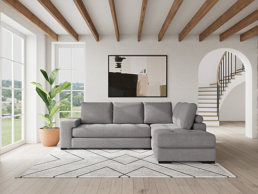 Musa Modular Misofa.mx Modular Derecha Montreal Ash