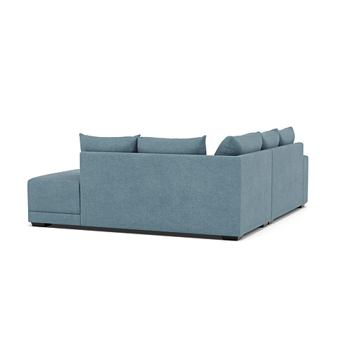 Foto 4 | Bombay Modular Misofa.mx Modular Derecha Azul Claro