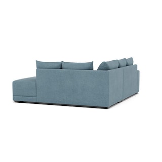 Foto 4 | Bombay Modular Misofa.mx Modular Derecha Azul Claro