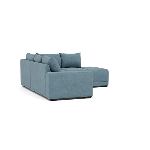 Foto 6 pulgar | Bombay Modular Misofa.mx Modular Derecha Azul Claro