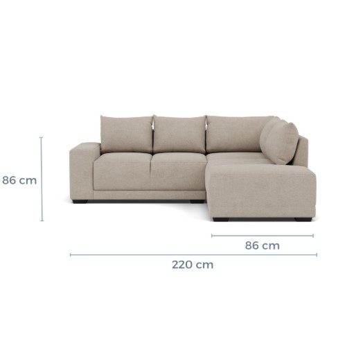Foto 8 pulgar | Bombay Modular Misofa.mx Modular Derecha Beige Sand