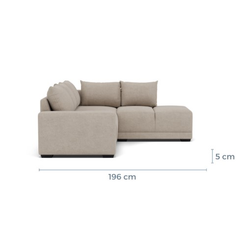 Foto 8 | Bombay Modular Misofa.mx Modular Derecha Beige Sand