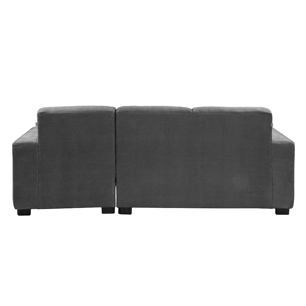 Foto 5 pulgar | Love Chaise Trinity Eros Color Gris Oscuro Derecho