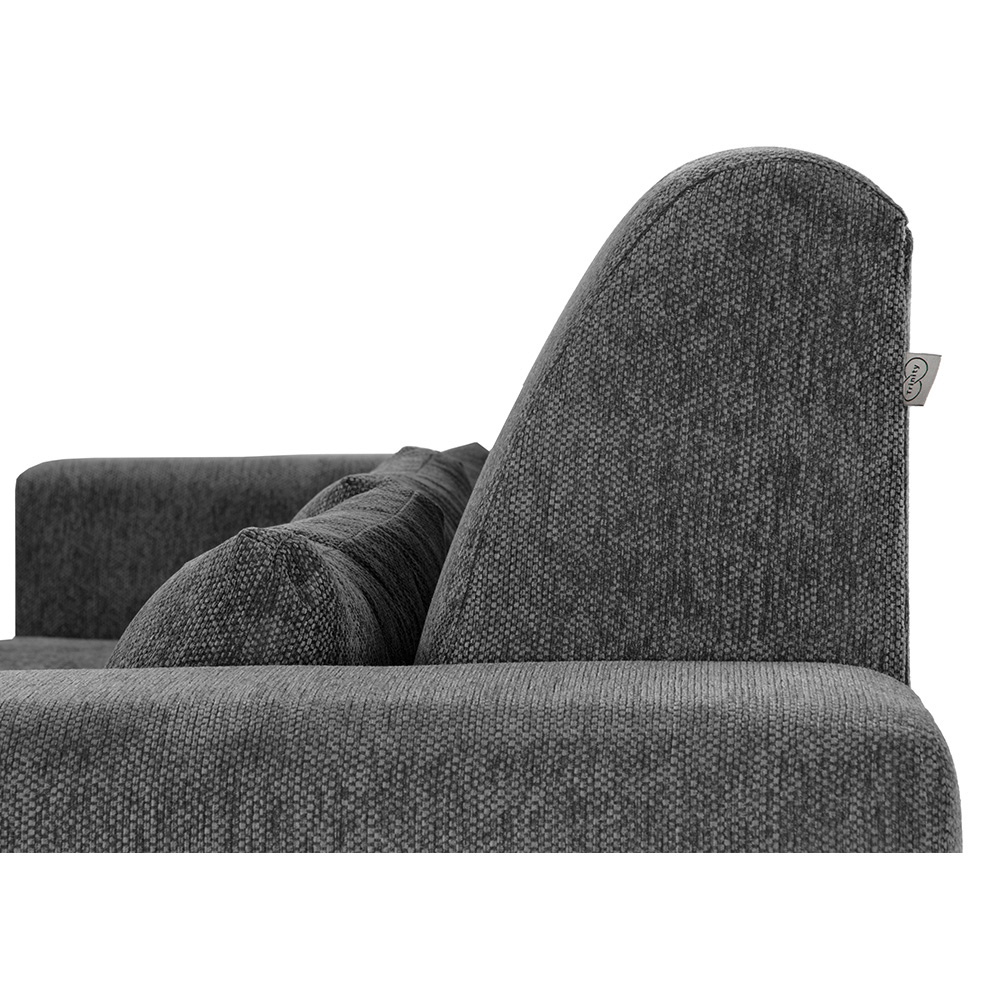 Foto 6 pulgar | Love Chaise Trinity Eros Color Gris Carbón Izquierdo
