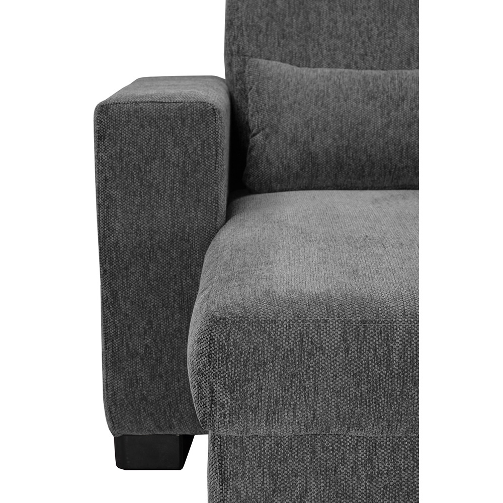 Foto 7 pulgar | Love Chaise Trinity Eros Color Gris Carbón Izquierdo