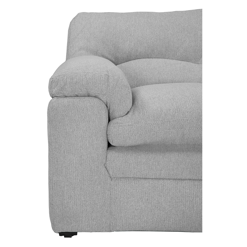 Foto 3 pulgar | Sala Trinity Cosmo Color Plata 3 Piezas ( Sillón, Love Seat Y Sofá )