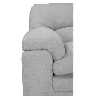 Foto 3 | Sala Trinity Cosmo Color Plata 3 Piezas ( Sillón, Love Seat Y Sofá )