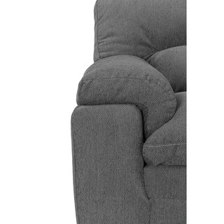 Foto 3 | Sala Trinity Cosmo Color Gris Oxford 3 Piezas ( Sillón, Love Seat Y Sofá)