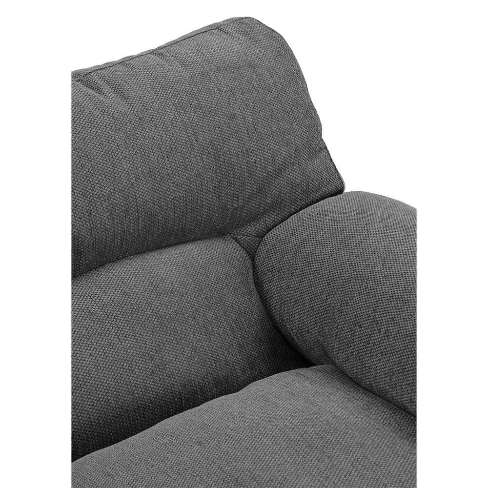 Foto 5 | Sala Trinity Cosmo Color Gris Oxford 3 Piezas ( Sillón, Love Seat Y Sofá)