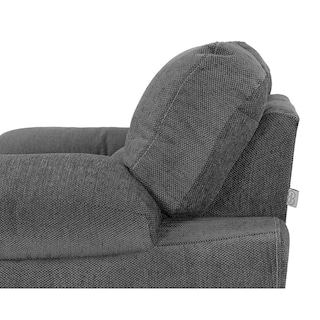 Foto 6 | Sala Trinity Cosmo Color Gris Oxford 3 Piezas ( Sillón, Love Seat Y Sofá)