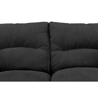 Foto 4 | Sala Trinity Cosmo Color Negro 3 Piezas ( Sillón, Love Seat Y Sofá)