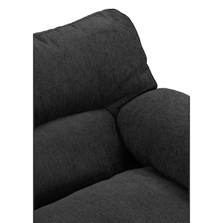 Foto 5 | Sala Trinity Cosmo Color Negro 3 Piezas ( Sillón, Love Seat Y Sofá)