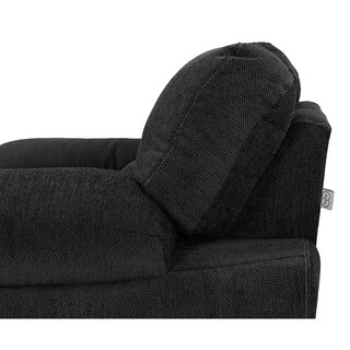 Foto 6 | Sala Trinity Cosmo Color Negro 3 Piezas ( Sillón, Love Seat Y Sofá)