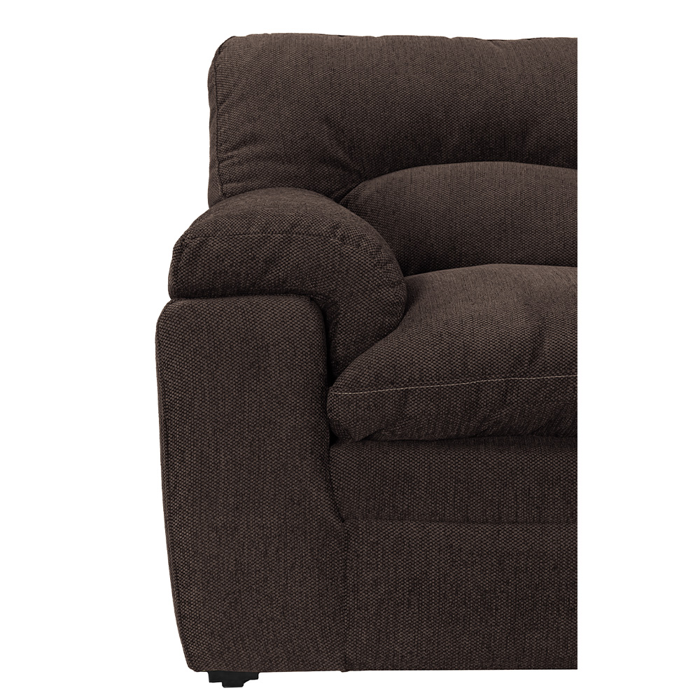 Foto 2 | Sala Trinity Cosmo Color Chocolate 3 Piezas ( Sillón, Love Seat Y Sofá)