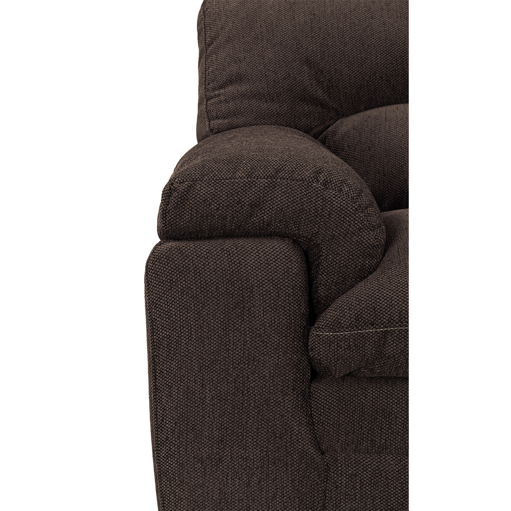 Foto 3 | Sala Trinity Cosmo Color Chocolate 3 Piezas ( Sillón, Love Seat Y Sofá)