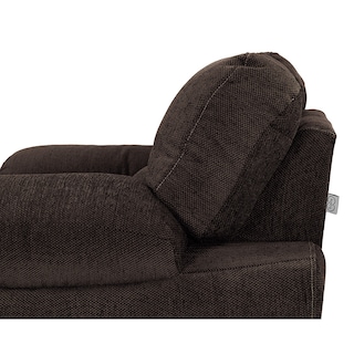 Foto 6 | Sala Trinity Cosmo Color Chocolate 3 Piezas ( Sillón, Love Seat Y Sofá)