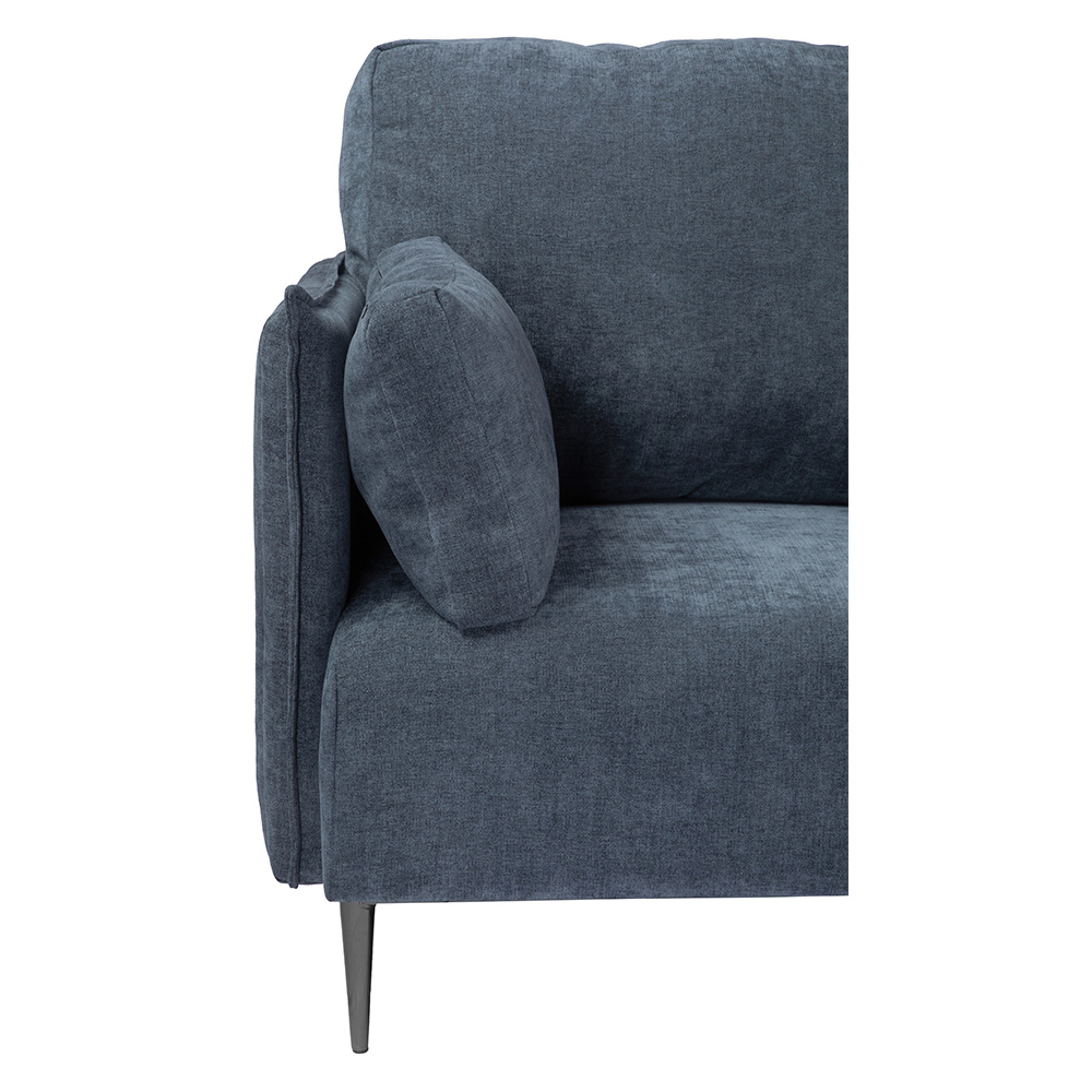 Foto 5 pulgar | Sala 3 Piezas Dicasa Klin Color Azul ( 2 Love Seats Y Sillón)