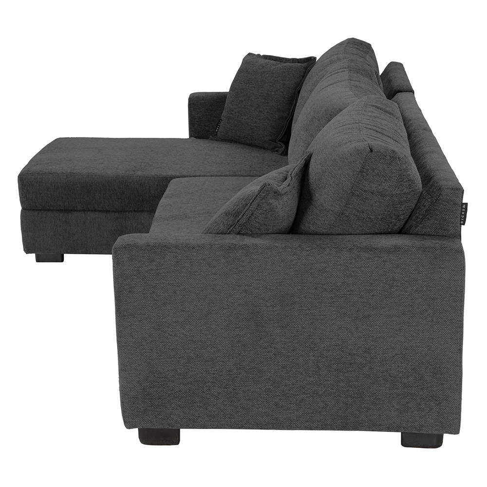 Foto 3 | Love Chaise Dicasa Smoky Color Gris Izquierdo