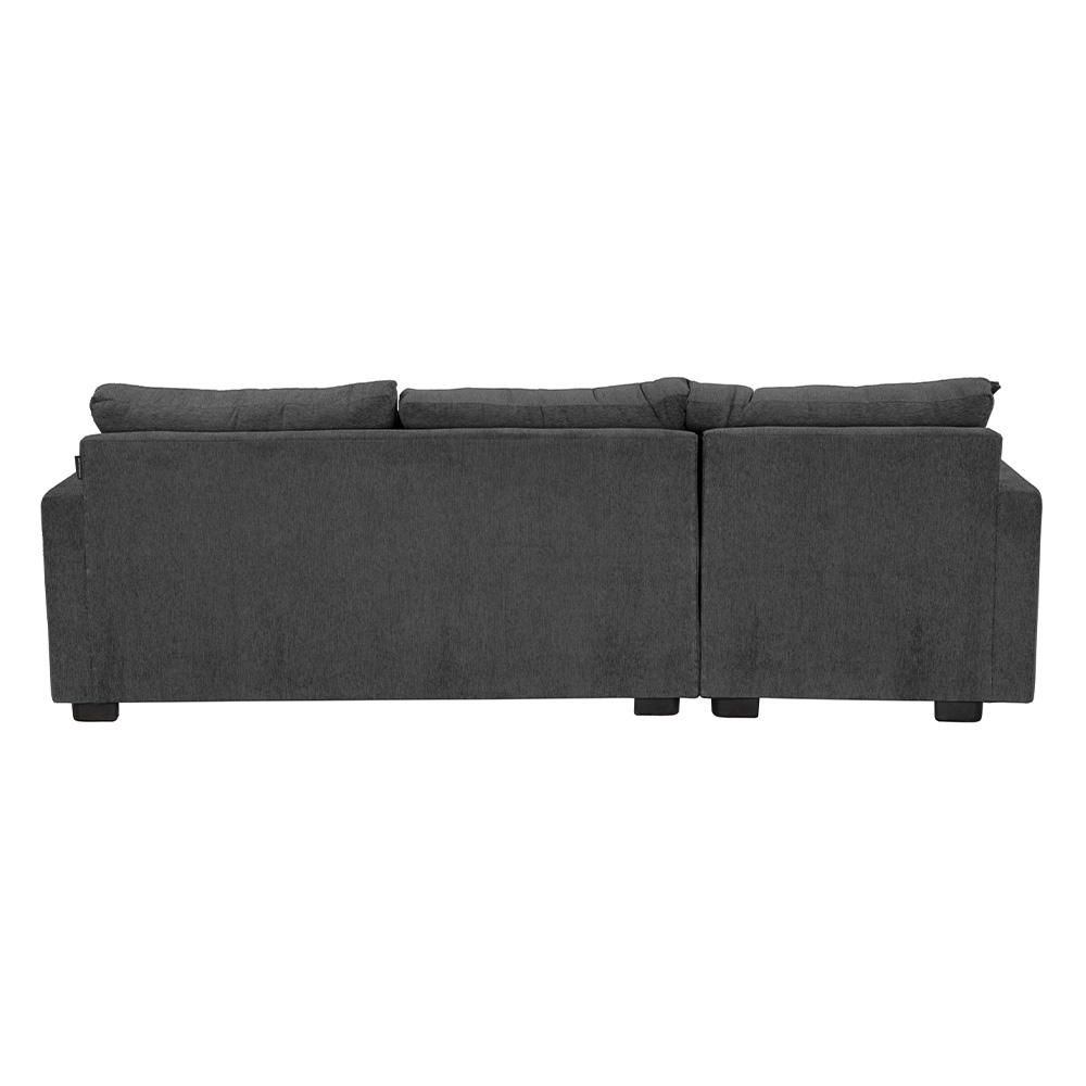 Foto 6 pulgar | Love Chaise Dicasa Smoky Color Gris Izquierdo
