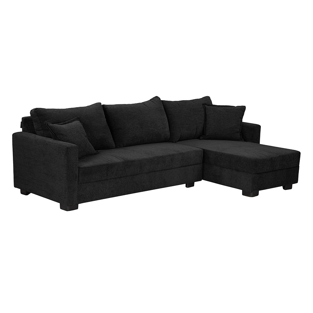 Foto 3 pulgar | Love Chaise Dicasa Smoky Color Negro Derecho