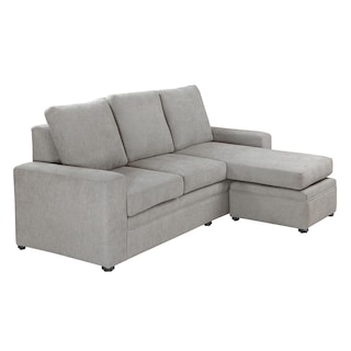 Foto 2 | Sofá Chaise Trinity Canvas Color Gris