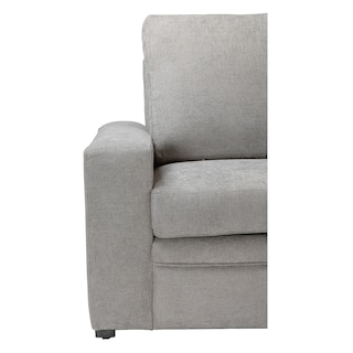 Foto 4 | Sofá Chaise Trinity Canvas Color Gris