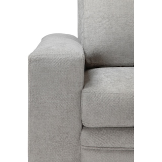 Foto 5 | Sofá Chaise Trinity Canvas Color Gris